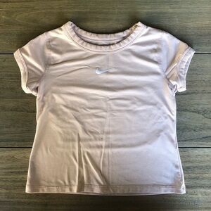 Nike - Girls Dri-FIT pink T-shirt - XS